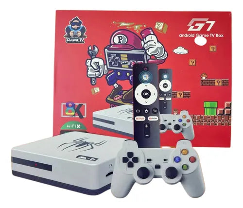 Box android Tv avec +15.000 jeux rétro