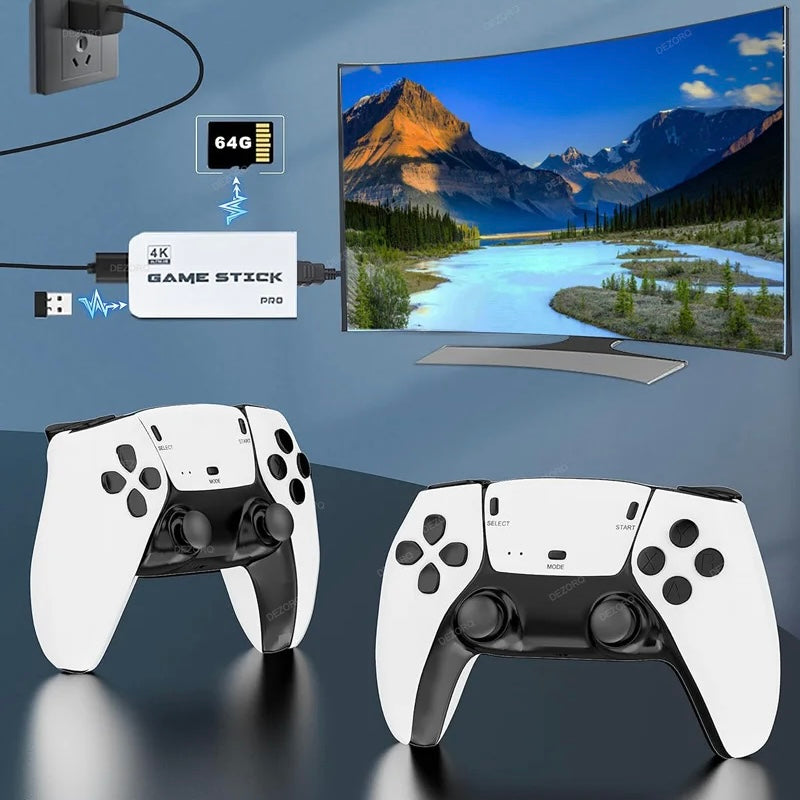 Game Stick 4k avec +20.000 jeux rétro