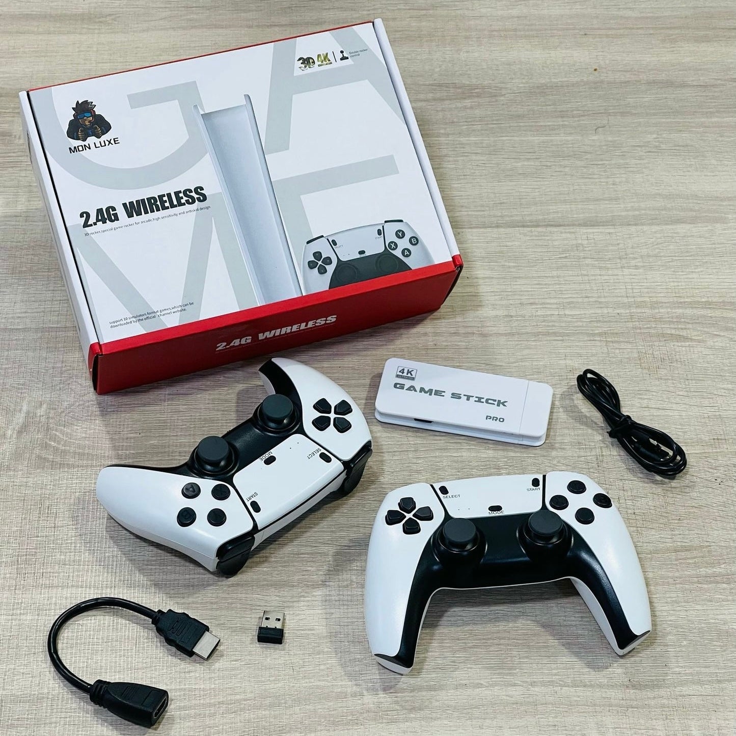 Game Stick 4k avec +20.000 jeux rétro